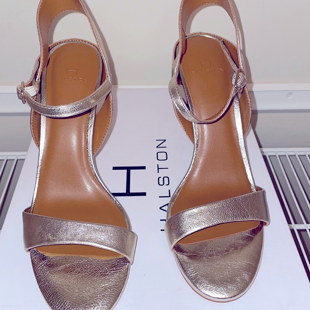 H by Halston hood heels
